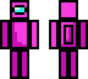 pink crewmate (among us).