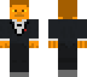 pumpkin tuxedo steve