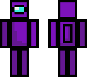 purple crewmate (among us).