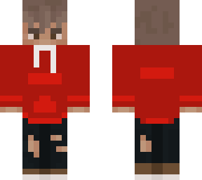 red hoodie me