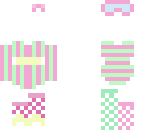 stripes and fishnet adoptables