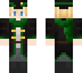 tubbo green fancy suit