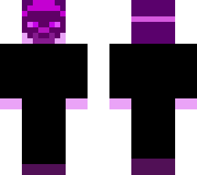 violet with mask