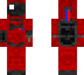 vivi in minecraft among us (with mask)