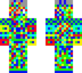 yellow light blue green blue red ninja