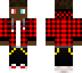 black boy in red