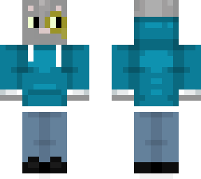 cat with hood