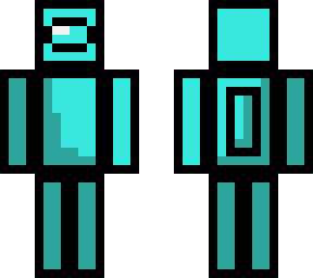 cyan crewmate (among us).