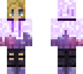 galaxy hoodie girl