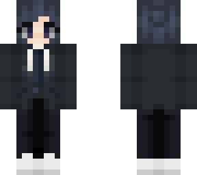 girl in a suit