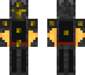 gold and lava knight