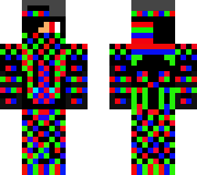 green blue red ninja