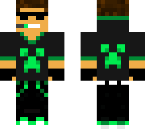 green spoopy boy