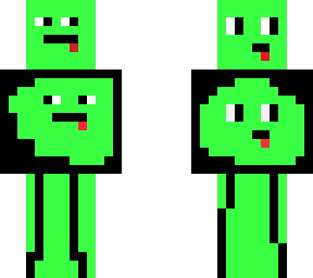 green thing i made ;-;