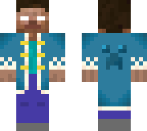 herobrine with coat
