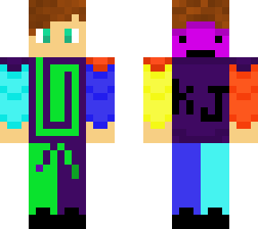 karl's skin as a human (blue/teal eyes)