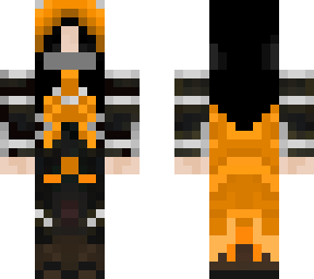orange hooded hunter