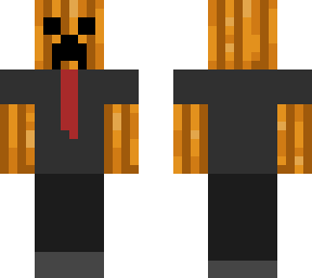 pumpkin in tie
