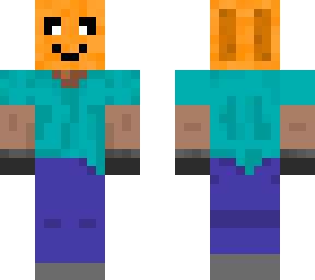pumpkin steve with gloves