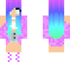 rainbow hair
