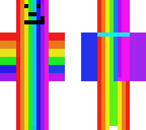 rainbow skin