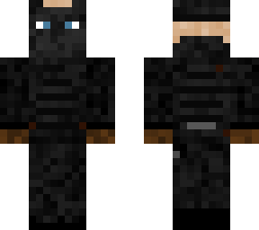rust black out armour set