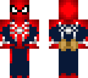 spiderman with buttcheeks hanging out