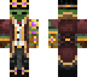 steampunk zombie with hat