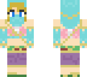 trans flag gerudo link