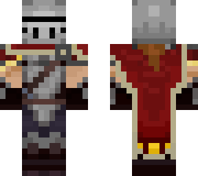 warrior king with helmet