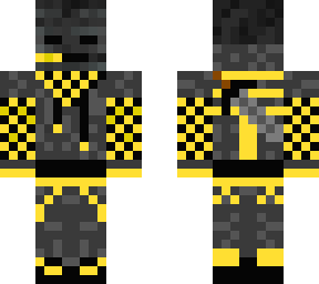 yellow wither skeleton