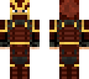 a samuri that can take off armor