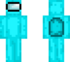 among us cyan