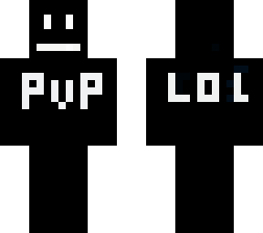 black pvp  skin