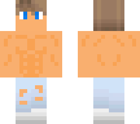 blue eye shirtless
