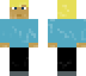 blue shirt