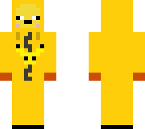 derpy peachu in pikachu uniform