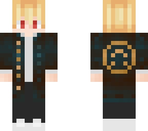 dreamon hunter tubbo with white jacket red yes