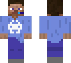 gamer steve with discord shirt