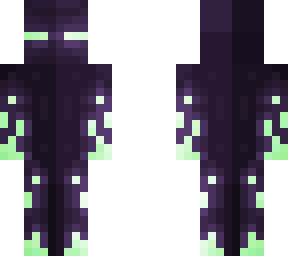 green aesthetic enderman