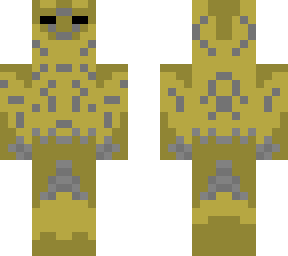 knight in brass armor