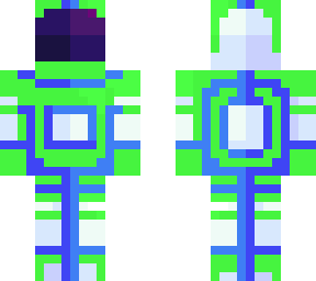 lime green astronaut