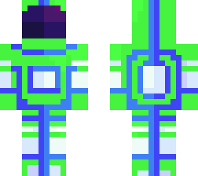 lime green astronaut