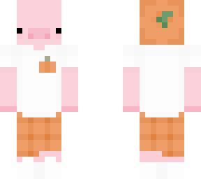 pig in fall outfit