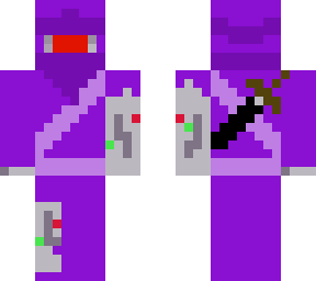 purple robot ninja