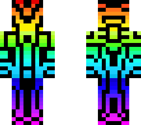 rainbow skin