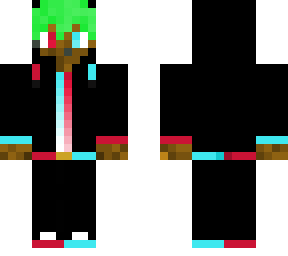 red and blue