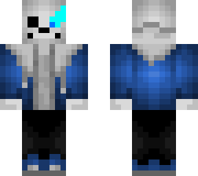 sans with blue eye