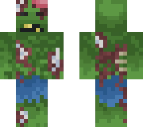 shirtless zombie