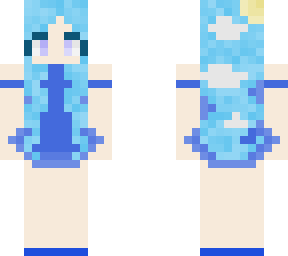 sky (remake of my friend's miss blue skin go check her out blossomingroses